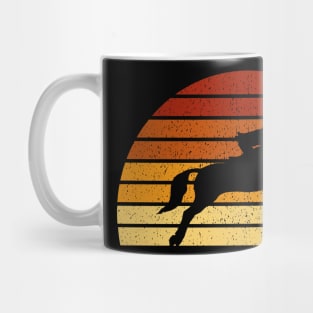 Vintage Sunset Horse Riding Gift For Horse Riders Mug